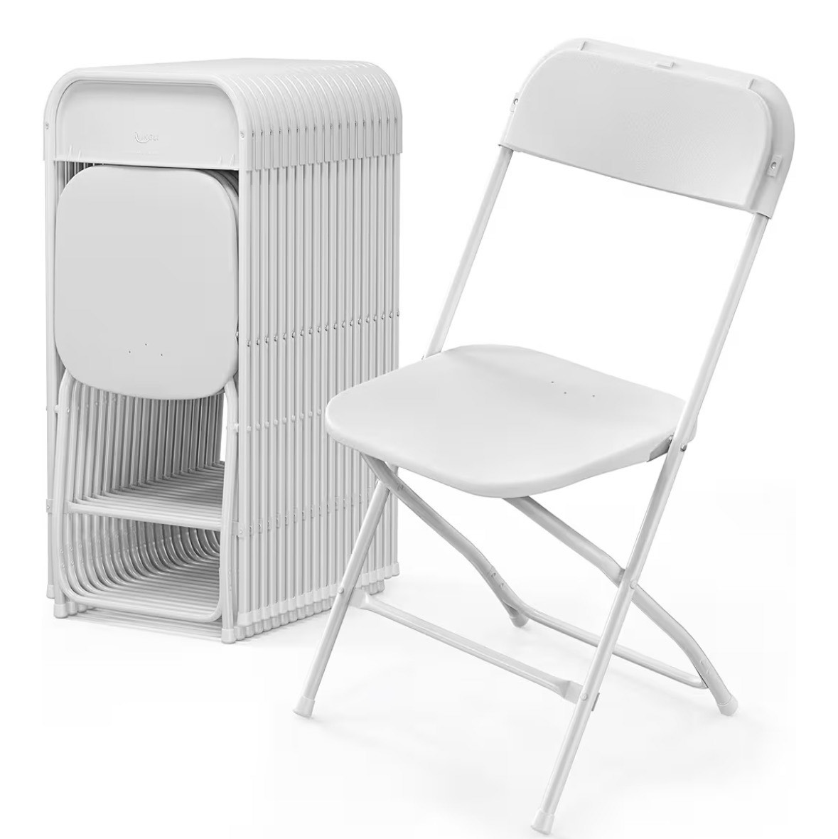 White Plastic Chairs (Adult Size)